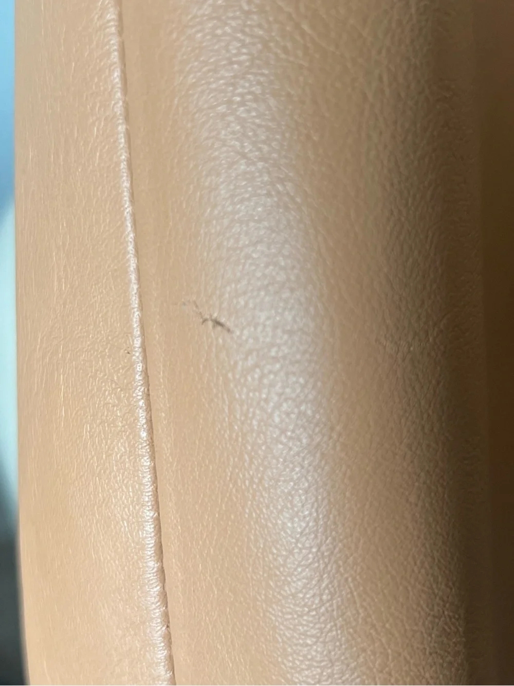Minimalist Tan Leather Shoulder Boho Bag